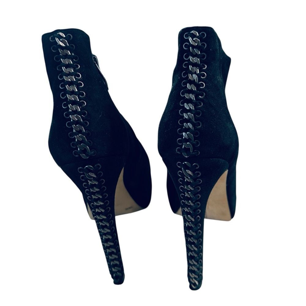 Vince Camuto Platform Booties Black Ankle Boots Size 10 - Picture 12 of 12